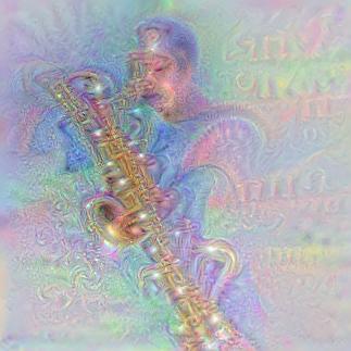 saxophone player