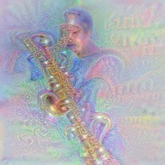 saxophone player